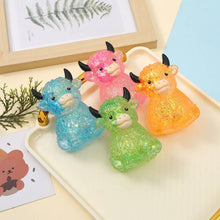 Laden Sie das Bild in den Galerie-Viewer, Highland Cow Squishy Toy – Slow Rising Stress Relief Fidget