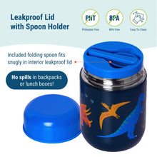 Load image into Gallery viewer, Wildkin Jurassic Dinosaurs Soup Container - 10oz