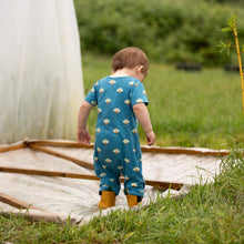 Load image into Gallery viewer, Little Green Radicals All Weather Organic Summer Romper