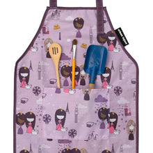 Load image into Gallery viewer, Urban Infant Little Helper Kids Apron, Washable Cotton/Poly - Violet