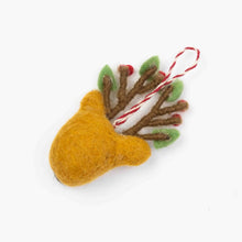 Load image into Gallery viewer, The Winding Road Ornament - Spotted Reindeer Head