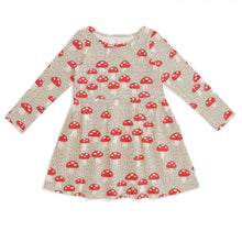 Load image into Gallery viewer, Winter Water Factory Madison Dress – Mushrooms Sage
