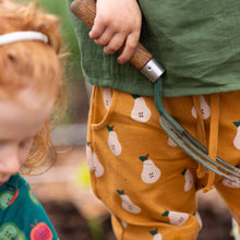 Load image into Gallery viewer, Little Green Radicals Summer Pears Organic Comfy Joggers