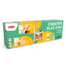 Load image into Gallery viewer, Haba Creative Play 3 in 1 – Play Kitchen, Store & Workshop 👉 ONLINE ONLY