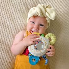 Load image into Gallery viewer, Haba Teether Cuddly Rainbow Round Activity Toy 👉 ONLINE ONLY