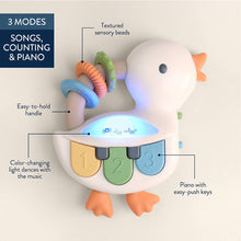 Laden Sie das Bild in den Galerie-Viewer, Itzy Ritzy Bitzy Tunes™ Goose – Light-Up Interactive Piano Toy