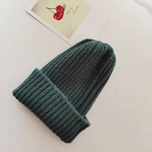 Load image into Gallery viewer, Matching Parent & Child Knit Beanie Set