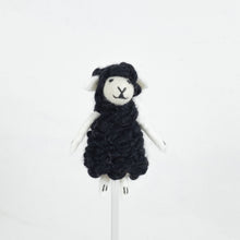 Laden Sie das Bild in den Galerie-Viewer, The Winding Road Natural Sheep Finger Puppet – Fair Trade Felt Toy
