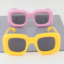 Load image into Gallery viewer, Kids Bright Blocky Sunglasses
