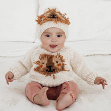 Load image into Gallery viewer, Huggalugs Lion Sweater for Baby & Toddler