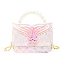 Load image into Gallery viewer, Zomi Gems Mermaid Tail Pearl Handle Bag