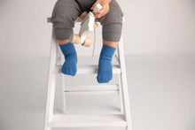 Load image into Gallery viewer, Squid Socks Colby - Non-Slip Baby Socks in Light Blue, Cobalt, Navy