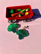 Load image into Gallery viewer, Not Picasso Mini Broccoli Earrings