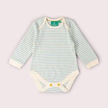 Load image into Gallery viewer, Little Green Radicals Blue Bears Bodysuits, 2-Pack