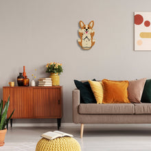 Load image into Gallery viewer, Popclox Corgi Pendulum Clock - Wood