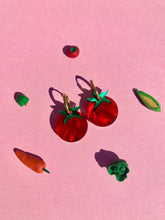 Load image into Gallery viewer, Not Picasso Tiny Tomato’s Earrings