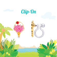 Load image into Gallery viewer, Girl Nation CLIP ON Cutie Earrings | Ice Cream Dream