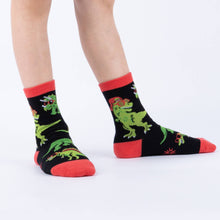 Load image into Gallery viewer, Sock It to Me You're Tricera-tops Junior Crew Socks 3-Pack