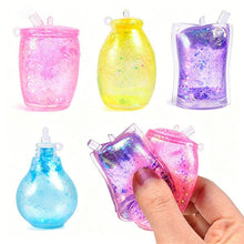 Load image into Gallery viewer, SugarSqueez Squishies® Glitter Bottle Maltose Fidget Stress Ball | Assorted 1pc