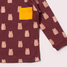 Load image into Gallery viewer, Little Green Radicals Brown Bears Organic T-Shirt & Jogger Playset