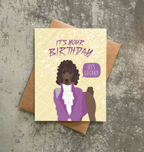 Load image into Gallery viewer, Prince Poodle Birthday Card
