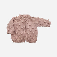 Load image into Gallery viewer, The Blueberry Hill Popcorn Cardigan in Blush