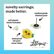 Load image into Gallery viewer, Lilliput Conversation Heart Earrings // Valentines Day