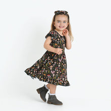 Load image into Gallery viewer, Jammie Session Mystic Mushrooms Bamboo Twirl Dress