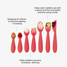 Load image into Gallery viewer, Ezpz Developmental Utensil Set 👉 ONLINE ONLY