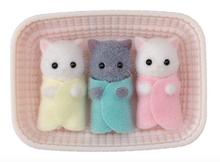 Load image into Gallery viewer, Calico Critters Persian Cat Triplets
