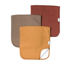 Load image into Gallery viewer, Copper Pearl Premium Burp Cloths Dune