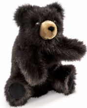 Laden Sie das Bild in den Galerie-Viewer, Folkmanis Handpuppe Kleiner Schwarzbär