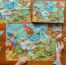 Load image into Gallery viewer, Eeboo Love Of Bugs 100 Piece Puzzle
