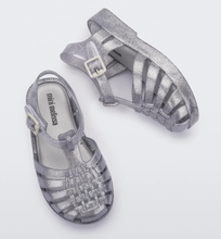 Load image into Gallery viewer, Mini Melissa Possession Glitter Clear Size 5 Toddler
