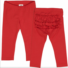 Load image into Gallery viewer, Müsli Cozy Me Frill Pants Apple Red
