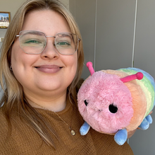 Load image into Gallery viewer, Squishable Mini Rainbow Caterpillar