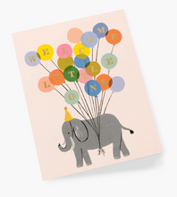 Laden Sie das Bild in den Galerie-Viewer, Rifle Paper Co. Willkommenskarte Elefant