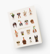 Laden Sie das Bild in den Galerie-Viewer, Rifle Paper Co. Party Pups Geburtstagskarte