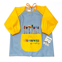 Load image into Gallery viewer, Elseware Unplug Mess-Free Kids Paint Bundle | All-Natural Finger Paint & Art Smock Set 👉 ONLINE ONLY