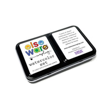 Load image into Gallery viewer, Elseware Unplug Watercolors – Metal Palette – 12 Colors – Travel Friendly 👉 ONLINE ONLY