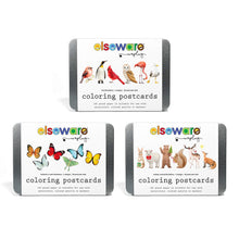 Laden Sie das Bild in den Galerie-Viewer, Elseware Unplug Coloring Postcards w/ 6 Designs (30 cards) 👉 ONLINE ONLY