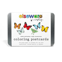 Laden Sie das Bild in den Galerie-Viewer, Elseware Unplug Coloring Postcards w/ 6 Designs (30 cards) 👉 ONLINE ONLY