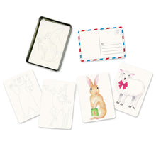 Laden Sie das Bild in den Galerie-Viewer, Elseware Unplug Coloring Postcards w/ 6 Designs (30 cards) 👉 ONLINE ONLY