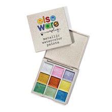 Load image into Gallery viewer, Elseware Unplug Metallic Watercolors โ Wheat Straw Palette ๐ ONLINE ONLY