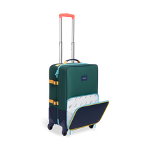 Load image into Gallery viewer, State Bags Logan Carry-On Suitcase Green/Navy 👉 ONLINE ONLY