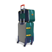 Load image into Gallery viewer, State Bags Rockaway Duffle Green Navy π ONLINE ONLY