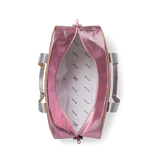 Load image into Gallery viewer, State Bags Rockaway Duffle Pink/Silver 👉 ONLINE ONLY