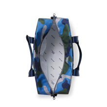 Load image into Gallery viewer, State Bags Rockaway Duffle Blue Checkerboard π ONLINE ONLY