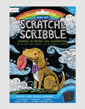 Load image into Gallery viewer, Ooly Mini Scratch & Scribble Art Kit:Playful Pups 7pc Set