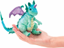 Load image into Gallery viewer, Folkmanis Mini Dragon Puppet